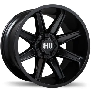 Fast HD – HAVOK – Black – 20″x12″ -44mm – All weather Wheels – F262-2020-89BT-44C951